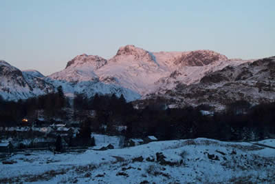 The Langdale Pikes 