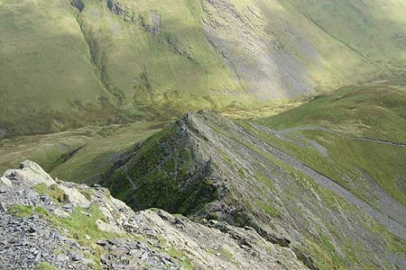 Sharp Edge seen from Foule Crag