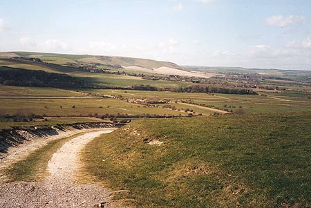 Ouse Valley from the flanks of Beddingham Hill