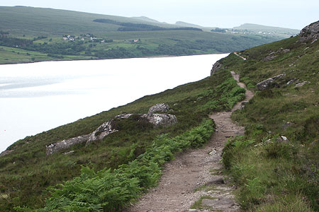 The path from Scoraig to Badrallach