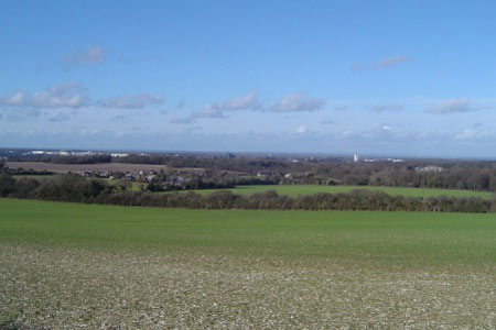 View over Basingstoke