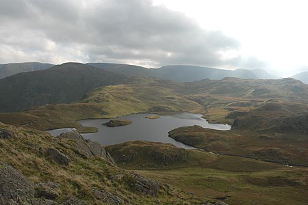 Angletarn from the South Summit of the Angletarn Pikes