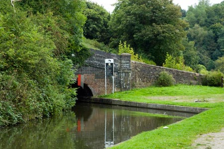 Caldon Canal at Froghall & entrance to the tunnel