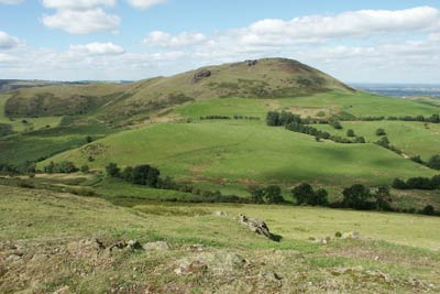 Caer Caradoc from Willstone Hill