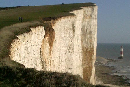 Approach to Beachy Head on the Seven Sisters Walk