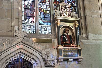 Memorial to William Shakespeare, Holy Trinity Church