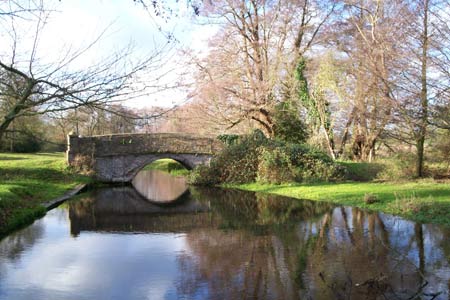 Bridge over the River Mimram between Hertford and Welwyn