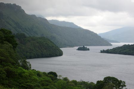WHW - View to Loch Lomond & Eilean I Vow