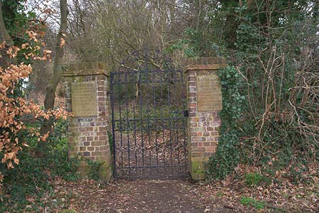 Entrance to Devil's Dyke, Wheathampstead