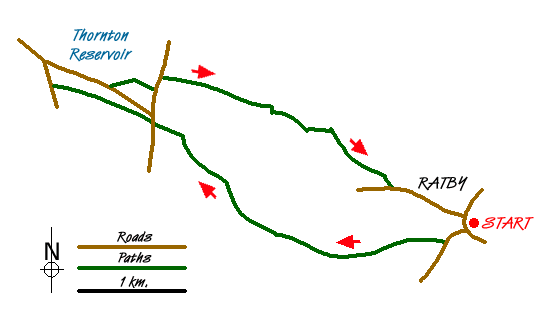 Walk 1591 Route Map