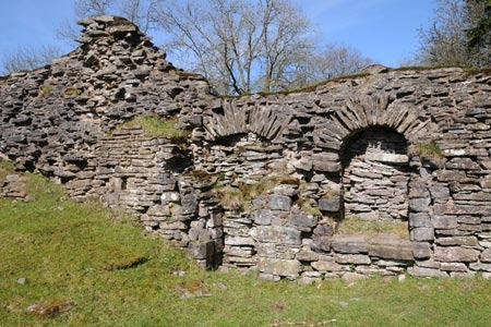 The ruins of Craswall Priory
