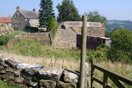 The small hamlet of Delves in the Esk valley
