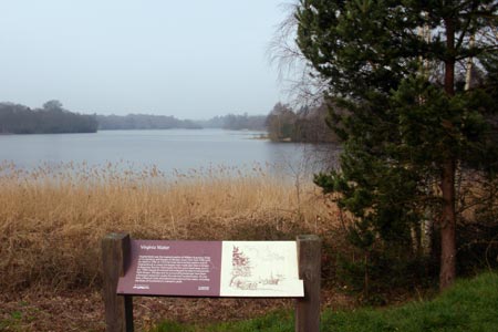 Virginia Water lake from near the car park