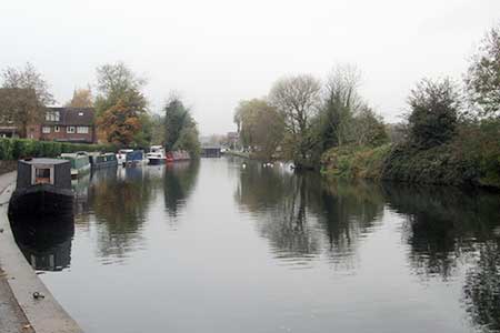 Canal near to Stanstead Lock