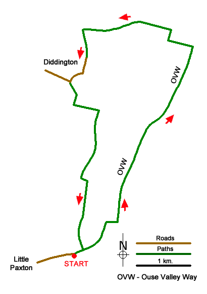 Walk 1798 Route Map