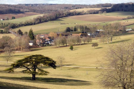 Stonor Park from the Chiltern Way