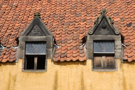Culross - Culross Palace window detail