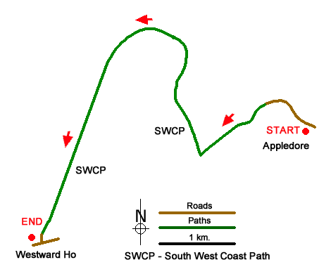 Walk 2161 Route Map