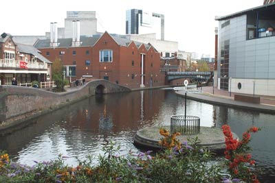 Canal near NIA, Gas Street Basin, Birmingham