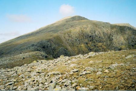On the approach to Scafell from Slight Side