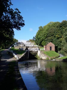 Five-Rise Locks in Bingley