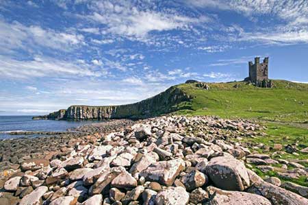 Castle Point and Dunstanburgh Castle