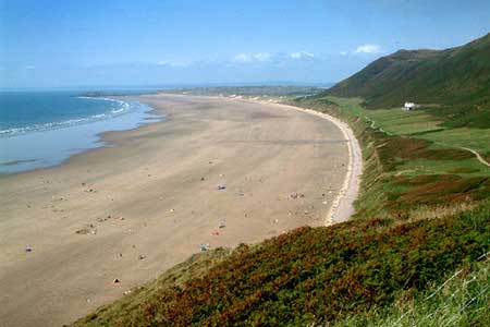 Photo from the walk - Harding's Down & Rhossili Down
