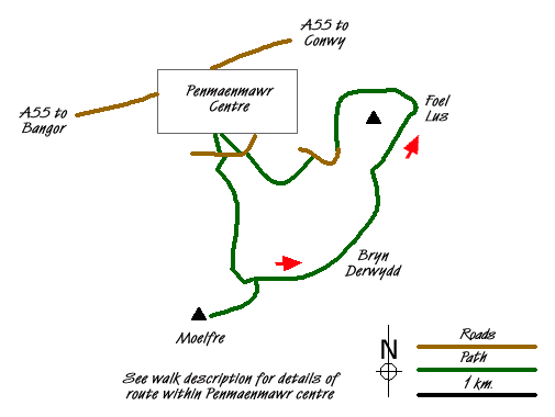Walk 2497 Route Map