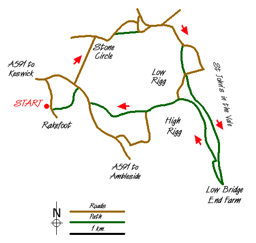 Walk 2587 Route Map