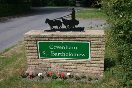 Covenham village sign
