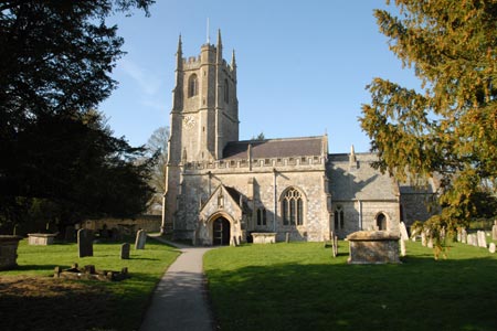 The Parish Church in the village of Avebury