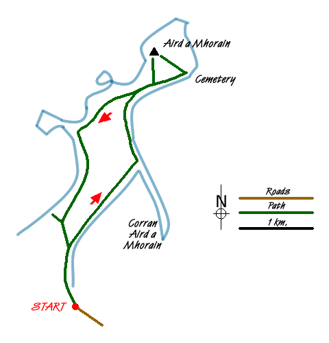 Walk 2806 Route Map