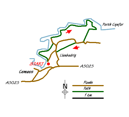 Walk 2933 Route Map