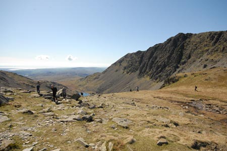 Goat's Hause with Dow Crag and Goat's Water