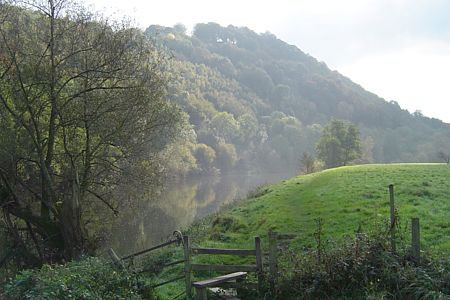 The Wye near the Herefordshire & Monmouthshire border