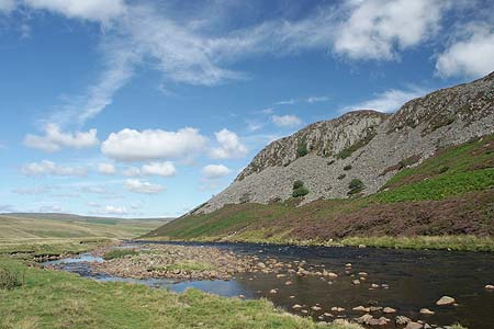 The River Tees and Cronkley Scar