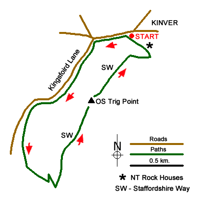 Walk 3241 Route Map