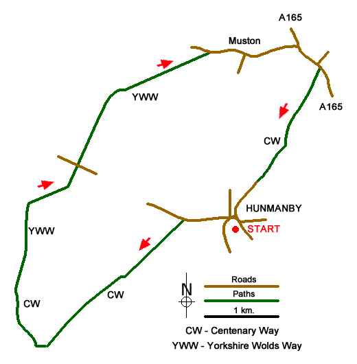 Walk 3247 Route Map