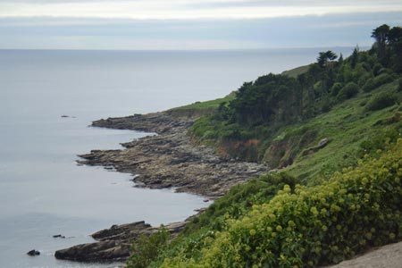 View of the coast between Mousehole & Lamorna Cove