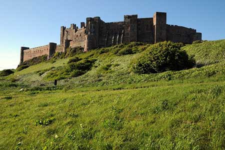 View of Bamburgh Castle
