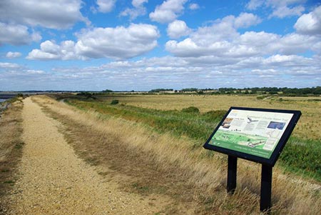 Brightlingsea Marsh Information Board, Essex

