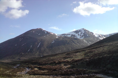 Cairn Toul from Pools of Dee