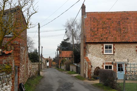 Cottages in Burnham Norton