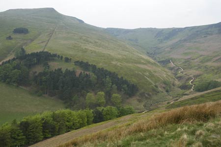 Grindsbrook seen from the flanks of Ringing Roger