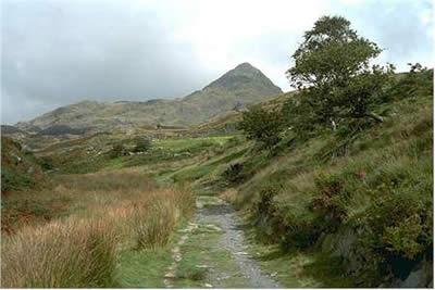 Photo from the walk - Cnicht from Croesor