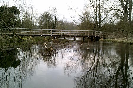 Footbridge over the River Chess