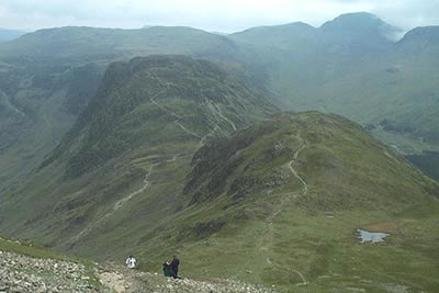View near the summit of High Crag