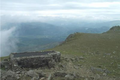 View from Cadair Idris to the Arenigs