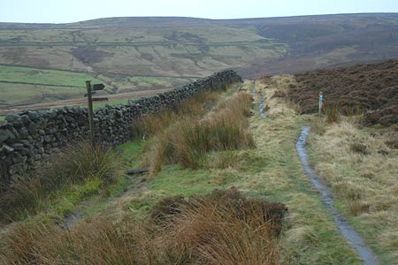 Photo from the walk - Haworth Moor and Bronte Bridge from Oxenhope