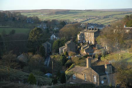 The outskirts of Oxenhope
